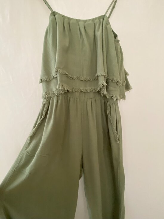 UMGEE Pants - UMGEE Casual Sage Jumpsuit - large